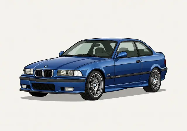 1996 BMW M3 Eibach/MOMO Coupe