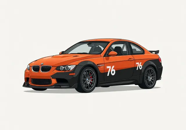 2010 BMW M3 GT Coupe (Race Car)
