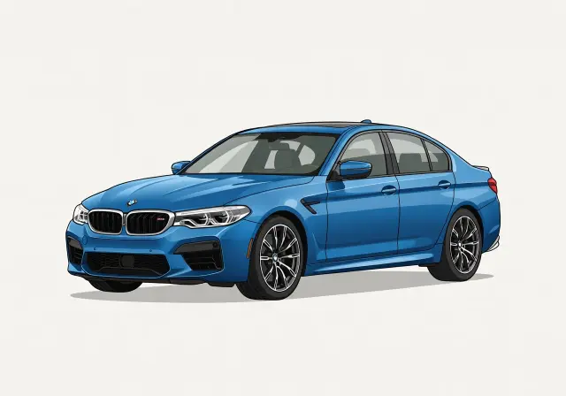 2019 BMW M5 Competition Sedan