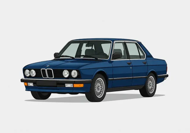 1987 BMW M5 Sedan 