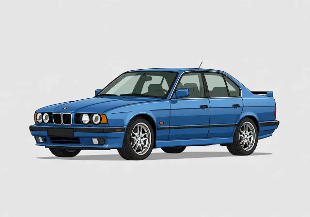 1993 BMW M5 Sedan
