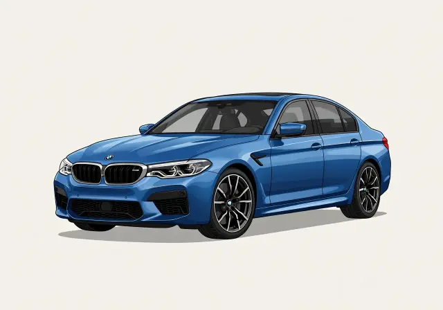 2018 BMW M5 Sedan