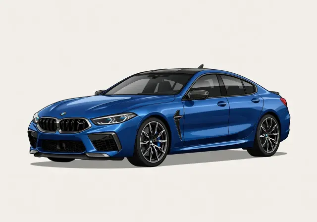 2020 BMW M8 Competition Gran Coupe
