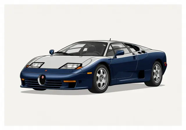 1993 Bugatti EB 110 GT