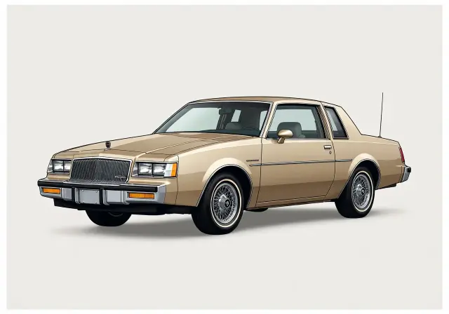 1988 Buick Regal Custom Coupe (Grand Touring Pkg)