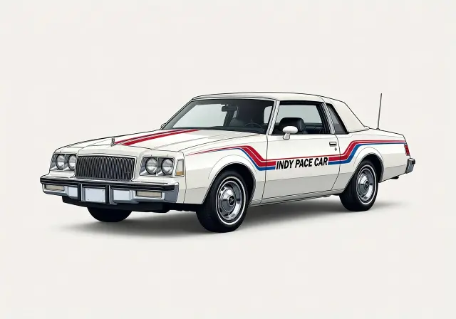 1981 Buick Regal Indy Pace Car T-Top Cabriolet