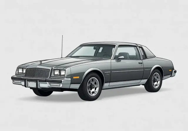 1986 Buick Riviera T-Type Coupe