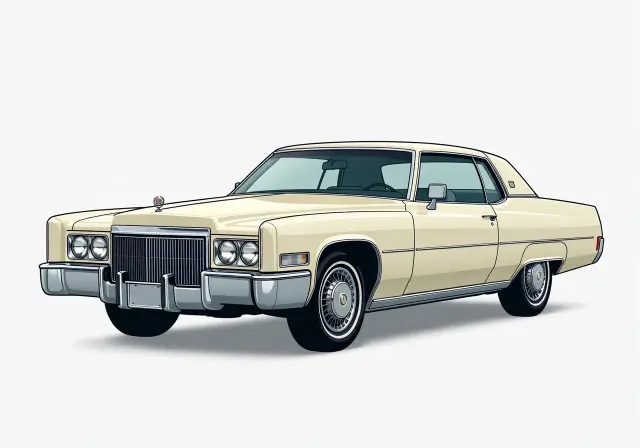 1975 Cadillac DeVille Coupe