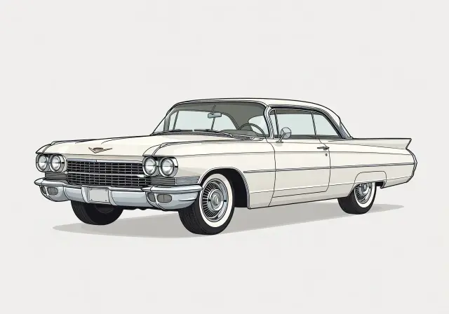 1961 Cadillac DeVille Hardtop Coupe