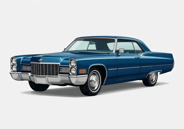 1968 Cadillac DeVille Hardtop Coupe
