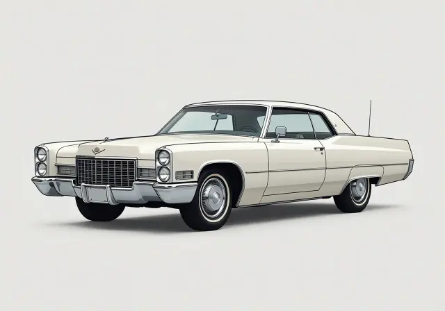 1969 Cadillac DeVille Hardtop Coupe