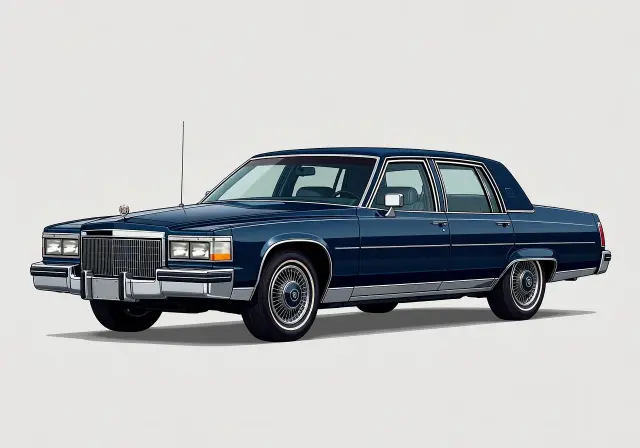 1987 Cadillac Fleetwood Presidential Limousine Brougham d'Elegance (Ronald Reagan)