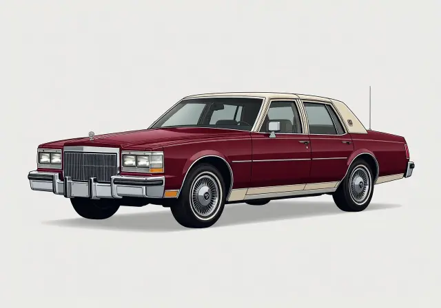 1980 Cadillac Seville Elegante Diesel Sedan