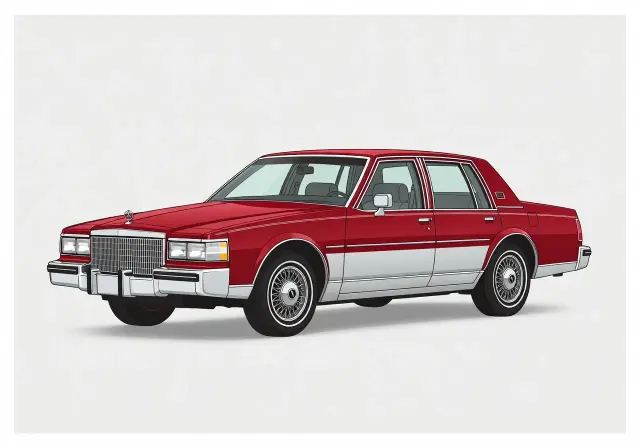 1986 Cadillac Seville Elegante Sedan