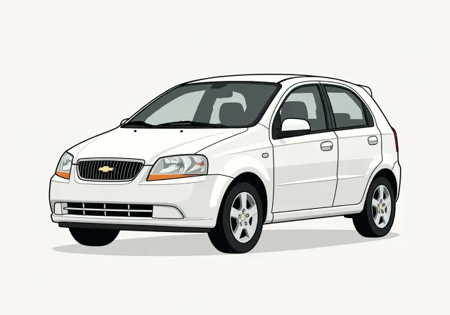 2004 Chevrolet Aveo LS 5-door Hatchback