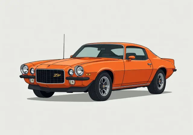 1971 Chevrolet Camaro Z28 LT-1 Coupe