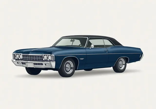 1968 Chevrolet Caprice Coupe