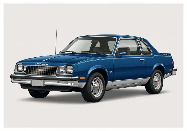 1982 Chevrolet Cavalier CL Type 10 3-ddor Hatchback Coupe