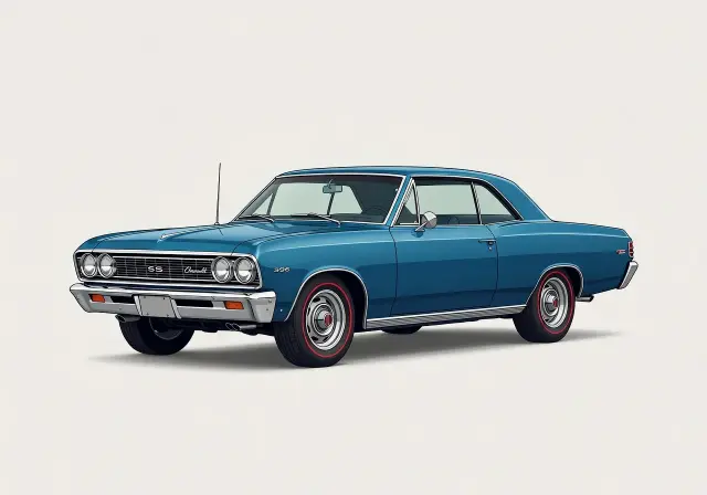 1965 Chevrolet Chevelle Malibu SS396 Z16 Hardtop Coupe