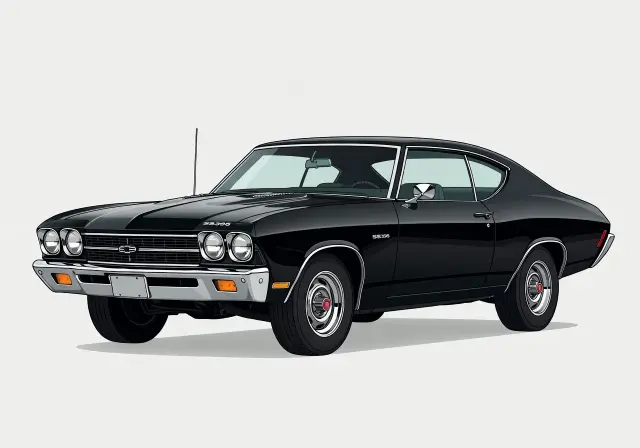 1969 Chevrolet Chevelle SS396 Hardtop Coupe