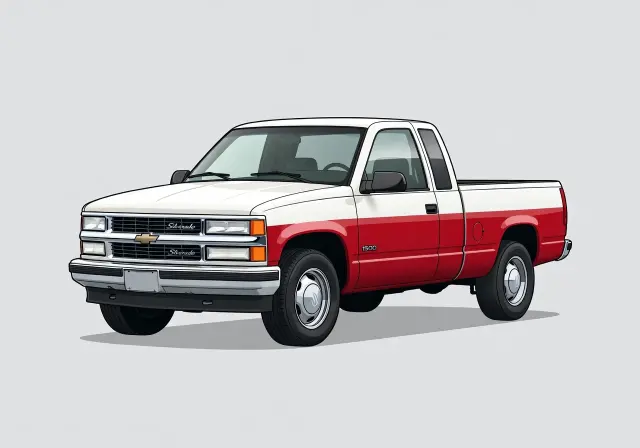 1994 Chevrolet C/K Series C1500 Silverado Stepside Extended Cab