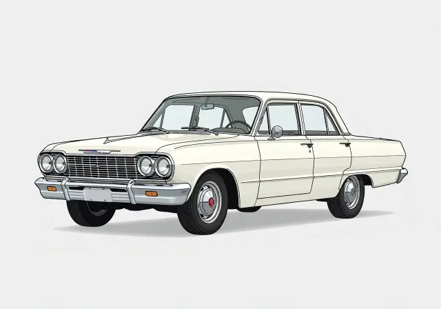 1960 Chevrolet Corvair Sedan