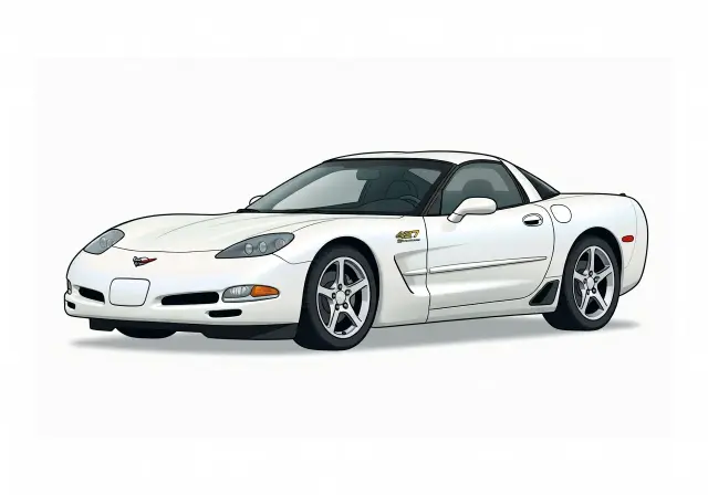 2003 Chevrolet Corvette 427 Guldstrand 50th Anniversary Coupe