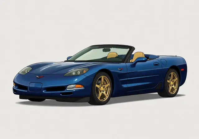 2003 Chevrolet Corvette 50th Anniversary Edition Convertible
