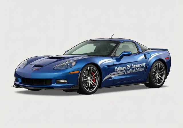 2012 Chevrolet Corvette Callaway 25th Anniversary Limited Edition Coupe 