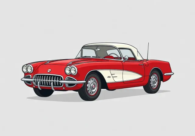 1956 Chevrolet Corvette Convertible