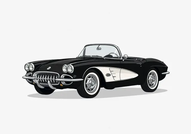 1962 Chevrolet Corvette Convertible (Injected)