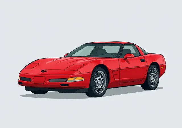 1995 Chevrolet Corvette Coupe (LT1)