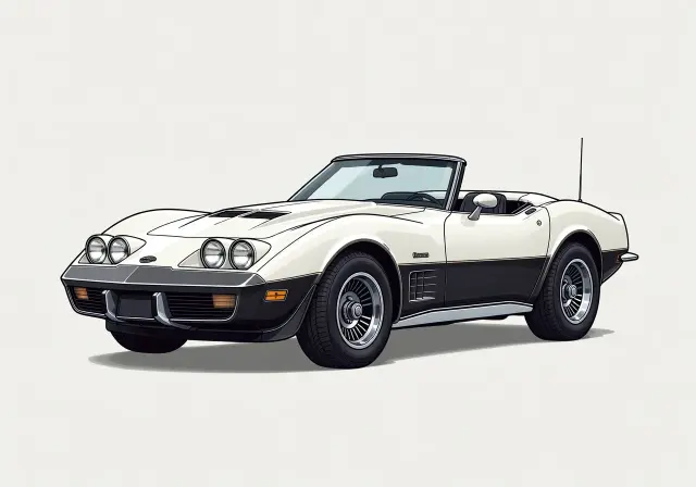 1980 Chevrolet Corvette Duntov Turbo Convertible