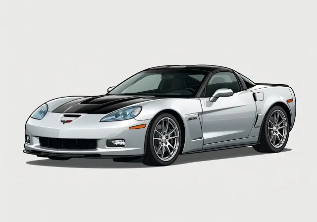 2008 Chevrolet Corvette Katech Z06 ClubSport Coupe 