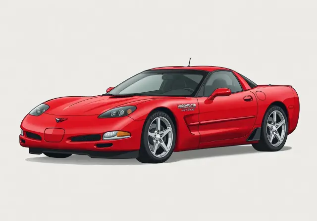 2001 Chevrolet Corvette Lingenfelter 427 Z06 Coupe