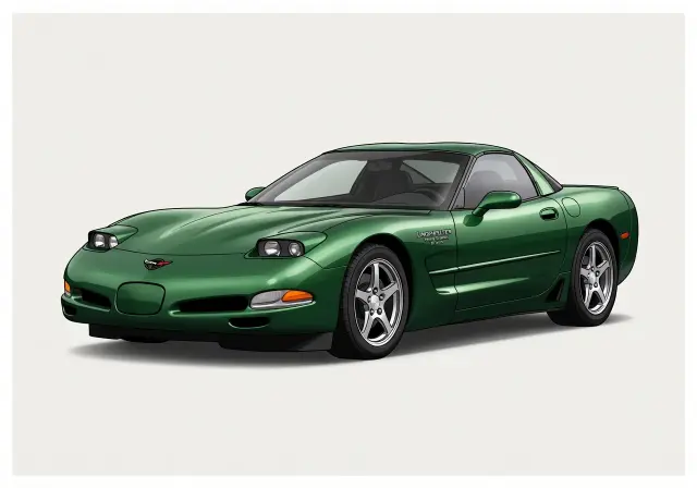 1997 Chevrolet Corvette Lingenfelter Twin Turbo Stage I Coupe (3.15:1)