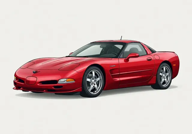 1997 Chevrolet Corvette Lingenfelter Twin Turbo Stage I Coupe (3.42:1)