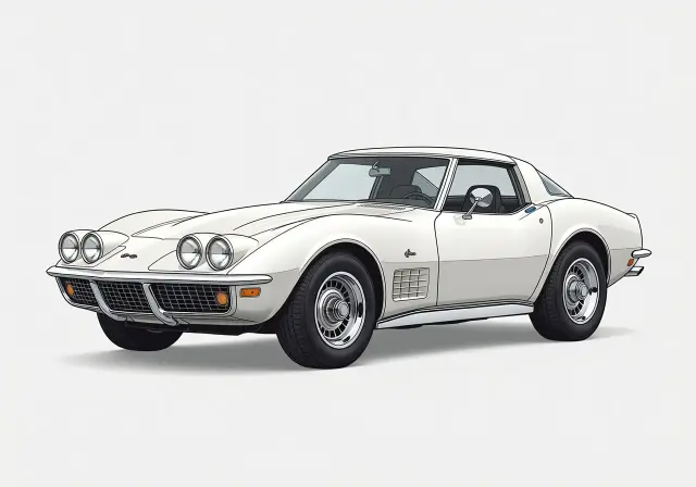 1968 Chevrolet Corvette LT-2 Coupe (Prototype '70 Engine)