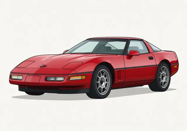 1992 Chevrolet Corvette Snake Skinner ZR-1 Coupe