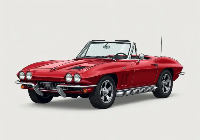1966 Chevrolet Corvette Sting Ray 427 Convertible