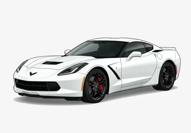 2015 Chevrolet Corvette Stingray Z51 1LT Coupe (Z51 Package)