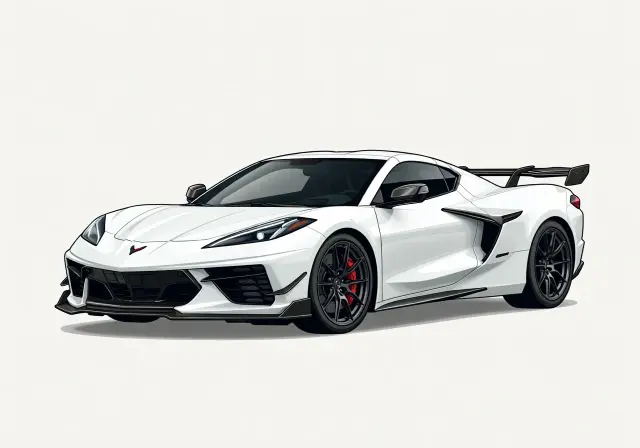 2024 Chevrolet Corvette Z06 3LZ Z07 Coupe (Carbon Aero)