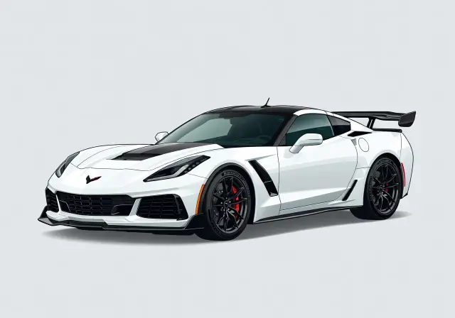2019 Chevrolet Corvette ZR1 1ZR Coupe (ZTK Track Pack)