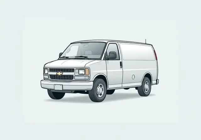 1997 Chevrolet Express G1500 Passenger Van (Prototype)