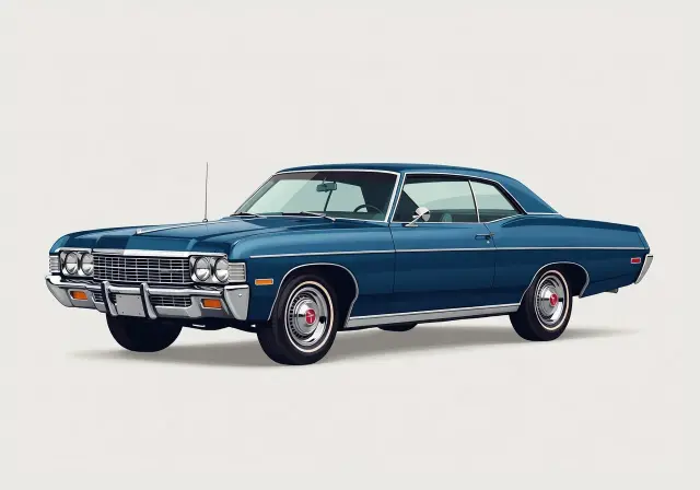 1972 Chevrolet Impala Custom Hardtop Coupe