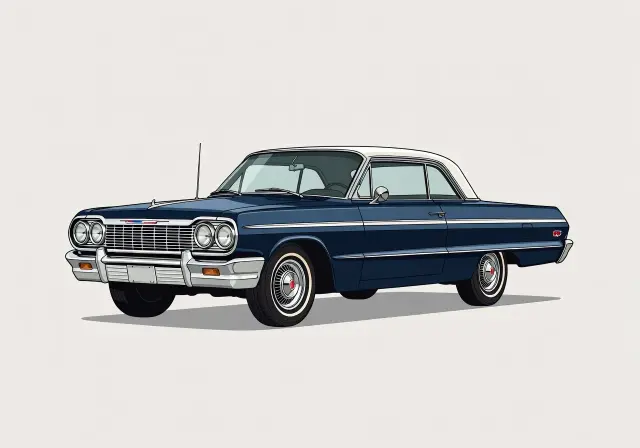 1962 Chevrolet Impala SS409 V8 Coupe