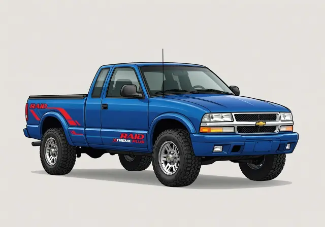 1997 Chevrolet S-10 Raid Performance Xtreme Plus 4 Stepside Crew Cab (Concept)