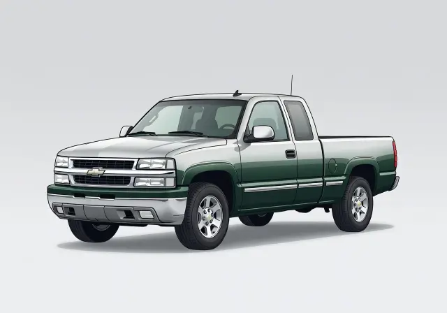 1999 Chevrolet Silverado 1500 LS 5.3L Extended Cab