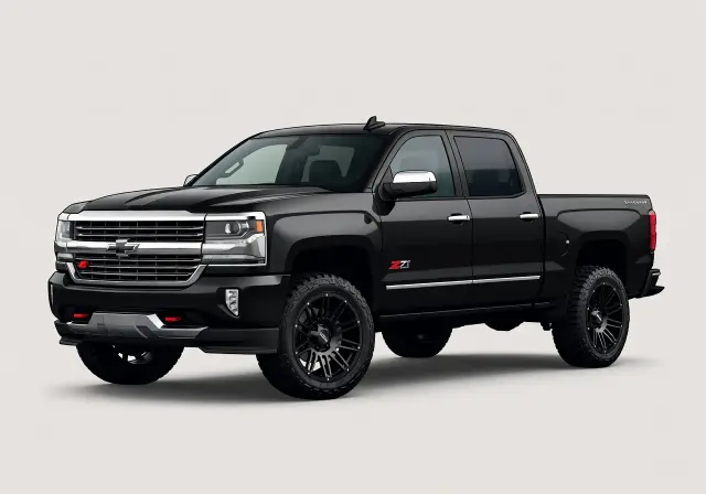 2017 Chevrolet Silverado 1500 LTZ Z71 Midnight Edition Crew Cab (5.8 ft. Bed)