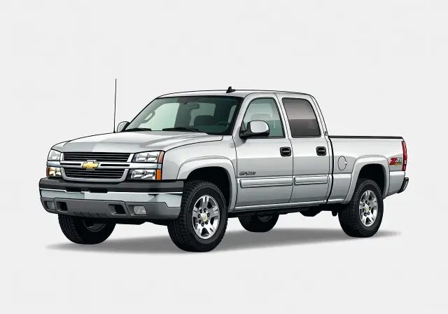 2004 Chevrolet Silverado 1500 Z71 Crew Cab (5.7 ft. Bed)